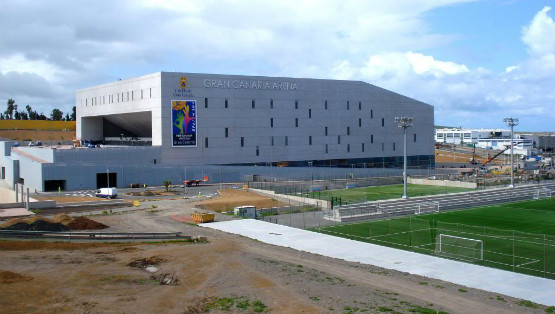 hacer clic plataforma de primera categoría Pabellón Gran Canaria Arena - INGEFEI
